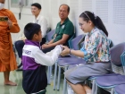 พิธีแสดงตนเป็นพุทธมามกะและการบริหารจิตเจริญปัญญา ระดับชั้นปร ... Image 306
