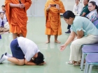 พิธีแสดงตนเป็นพุทธมามกะและการบริหารจิตเจริญปัญญา ระดับชั้นปร ... Image 310