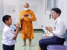 พิธีแสดงตนเป็นพุทธมามกะและการบริหารจิตเจริญปัญญา ระดับชั้นปร ... Image 311