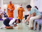 พิธีแสดงตนเป็นพุทธมามกะและการบริหารจิตเจริญปัญญา ระดับชั้นปร ... Image 316