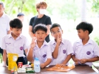 กิจกรรมทำบุญตักบาตรข้าวสารอาหารแห้ง ครั้งที่ 3 ภาคต้น ปีการศ ... Image 40