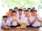 กิจกรรมทำบุญตักบาตรข้าวสารอาหารแห้ง ครั้งที่ 3 ภาคต้น ปีการศ ... Image 44