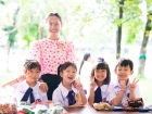 กิจกรรมทำบุญตักบาตรข้าวสารอาหารแห้ง ครั้งที่ 3 ภาคต้น ปีการศ ... Image 54