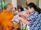 กิจกรรมทำบุญตักบาตรข้าวสารอาหารแห้ง ครั้งที่ 3 ภาคต้น ปีการศ ... Image 91