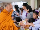 กิจกรรมทำบุญตักบาตรข้าวสารอาหารแห้ง ครั้งที่ 3 ภาคต้น ปีการศ ... Image 95