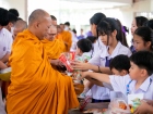 กิจกรรมทำบุญตักบาตรข้าวสารอาหารแห้ง ครั้งที่ 3 ภาคต้น ปีการศ ... Image 116
