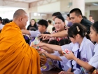 กิจกรรมทำบุญตักบาตรข้าวสารอาหารแห้ง ครั้งที่ 3 ภาคต้น ปีการศ ... Image 119