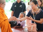 กิจกรรมทำบุญตักบาตรข้าวสารอาหารแห้ง ครั้งที่ 3 ภาคต้น ปีการศ ... Image 164