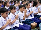 กิจกรรมทำบุญตักบาตรข้าวสารอาหารแห้ง ครั้งที่ 3 ภาคต้น ปีการศ ... Image 216