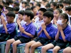 กิจกรรมทำบุญตักบาตรข้าวสารอาหารแห้ง ครั้งที่ 3 ภาคต้น ปีการศ ... Image 250