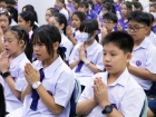 กิจกรรมทำบุญตักบาตรข้าวสารอาหารแห้ง ครั้งที่ 3 ภาคต้น ปีการศ ... Image 309