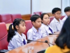 ให้โอวาสแก่นักเรียนที่เข้าร่วมการแข่งขัน 2025 MakeX Internat ... Image 12