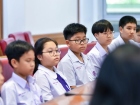 ให้โอวาสแก่นักเรียนที่เข้าร่วมการแข่งขัน 2025 MakeX Internat ... Image 13