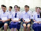 พิธีมอบประกาศนียบัตรหลักสูตรการศึกษาภาคบังคับ ปีการศึกษา 256 ... Image 134