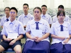 พิธีมอบประกาศนียบัตรหลักสูตรการศึกษาภาคบังคับ ปีการศึกษา 256 ... Image 138