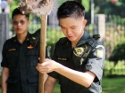 นักศึกษาวิชาทหารปลูกต้นไม้ เพื่อถวายเป็นพระราชกุศล Image 63