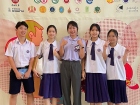 ขอแสดงความยินดีกับนักเรียนที่ได้รับรางวัลจากการแข่งขันทักษะภ ... Image 1