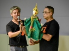 กิจกรรมการประดิษฐ์และการเชิดหุ่นกระบอกไทย “สืบสานงานศิลปะหุ่ ... Image 42