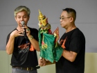 กิจกรรมการประดิษฐ์และการเชิดหุ่นกระบอกไทย “สืบสานงานศิลปะหุ่ ... Image 43