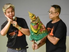 กิจกรรมการประดิษฐ์และการเชิดหุ่นกระบอกไทย “สืบสานงานศิลปะหุ่ ... Image 45