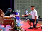 พิธีมอบประกาศนียบัตรแก่ผู้สำเร็จการศึกษาตามหลักสูตรการศึกษาภ ... Image 120