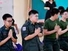 พิธีหล่อเทียนพรรษา เนื่องในวันอาสาฬหบูชาและวันเข้าพรรษา ประจ ... Image 121