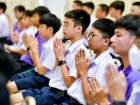 พิธีถวายเทียนพรรษา เนื่องในวันอาสาฬหบูชาและวันเข้าพรรษา ประจ ... Image 24