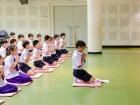 พิธีแสดงตนเป็นพุทธมามกะและกิจกรรมบริหารจิตเจริญปัญญา ระดับชั ... Image 36