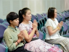 พิธีแสดงตนเป็นพุทธมามกะและกิจกรรมบริหารจิตเจริญปัญญา ระดับชั ... Image 39