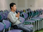 พิธีแสดงตนเป็นพุทธมามกะและกิจกรรมบริหารจิตเจริญปัญญา ระดับชั ... Image 40