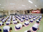 พิธีแสดงตนเป็นพุทธมามกะและกิจกรรมบริหารจิตเจริญปัญญา ระดับชั ... Image 45