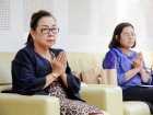 พิธีแสดงตนเป็นพุทธมามกะและกิจกรรมบริหารจิตเจริญปัญญา ระดับชั ... Image 60