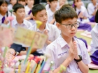พิธีแสดงตนเป็นพุทธมามกะและกิจกรรมบริหารจิตเจริญปัญญา ระดับชั ... Image 61
