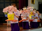 พิธีแสดงตนเป็นพุทธมามกะและกิจกรรมบริหารจิตเจริญปัญญา ระดับชั ... Image 71