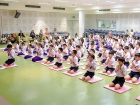 พิธีแสดงตนเป็นพุทธมามกะและกิจกรรมบริหารจิตเจริญปัญญา ระดับชั ... Image 75