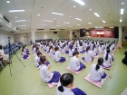 พิธีแสดงตนเป็นพุทธมามกะและกิจกรรมบริหารจิตเจริญปัญญา ระดับชั ... Image 82