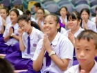 พิธีแสดงตนเป็นพุทธมามกะและกิจกรรมบริหารจิตเจริญปัญญา ระดับชั ... Image 110