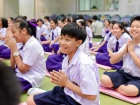 พิธีแสดงตนเป็นพุทธมามกะและกิจกรรมบริหารจิตเจริญปัญญา ระดับชั ... Image 117