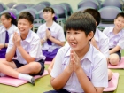 พิธีแสดงตนเป็นพุทธมามกะและกิจกรรมบริหารจิตเจริญปัญญา ระดับชั ... Image 120