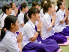 พิธีแสดงตนเป็นพุทธมามกะและกิจกรรมบริหารจิตเจริญปัญญา ระดับชั ... Image 151