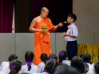 พิธีแสดงตนเป็นพุทธมามกะและกิจกรรมบริหารจิตเจริญปัญญา ระดับชั ... Image 156
