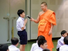 พิธีแสดงตนเป็นพุทธมามกะและกิจกรรมบริหารจิตเจริญปัญญา ระดับชั ... Image 159
