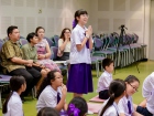 พิธีแสดงตนเป็นพุทธมามกะและกิจกรรมบริหารจิตเจริญปัญญา ระดับชั ... Image 168