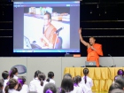 พิธีแสดงตนเป็นพุทธมามกะและกิจกรรมบริหารจิตเจริญปัญญา ระดับชั ... Image 170