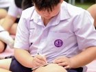 พิธีแสดงตนเป็นพุทธมามกะและกิจกรรมบริหารจิตเจริญปัญญา ระดับชั ... Image 188