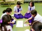 พิธีแสดงตนเป็นพุทธมามกะและกิจกรรมบริหารจิตเจริญปัญญา ระดับชั ... Image 218