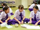 พิธีแสดงตนเป็นพุทธมามกะและกิจกรรมบริหารจิตเจริญปัญญา ระดับชั ... Image 225
