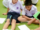 พิธีแสดงตนเป็นพุทธมามกะและกิจกรรมบริหารจิตเจริญปัญญา ระดับชั ... Image 230