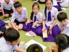 พิธีแสดงตนเป็นพุทธมามกะและกิจกรรมบริหารจิตเจริญปัญญา ระดับชั ... Image 231