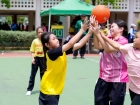 การแข่งขันกีฬาแชร์บอล ระดับชั้น ป.4 - ป.5 โครงการกีฬาสีสัมพั ... Image 77